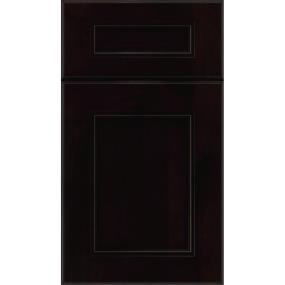 5 Piece Espresso Black Glaze Glaze - Stain 5 Piece Cabinets