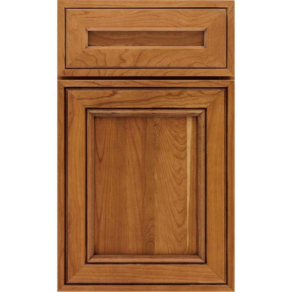 Square Palomino Medium Finish Square Cabinets