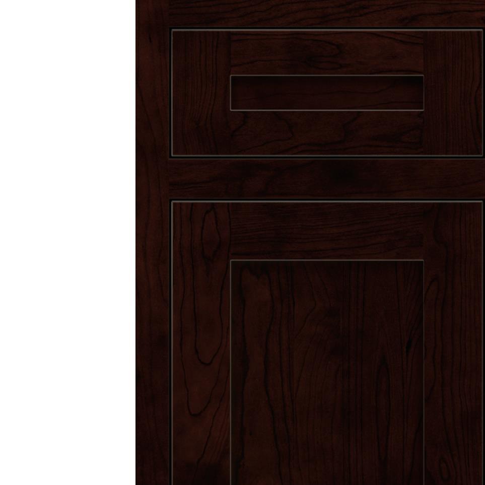 5 Piece Sumatra Dark Finish 5 Piece Cabinets