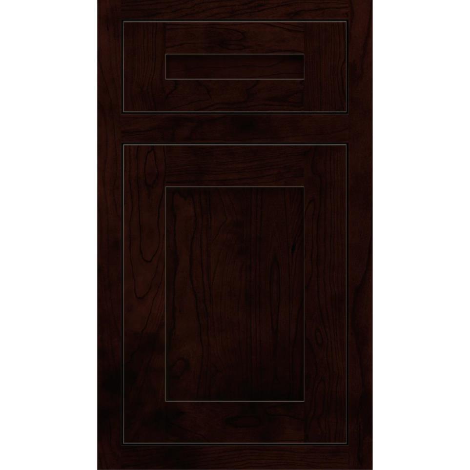 5 Piece Sumatra Dark Finish 5 Piece Cabinets