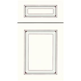 Square Alabaster Mocha Glaze Glaze - Paint Square Cabinets