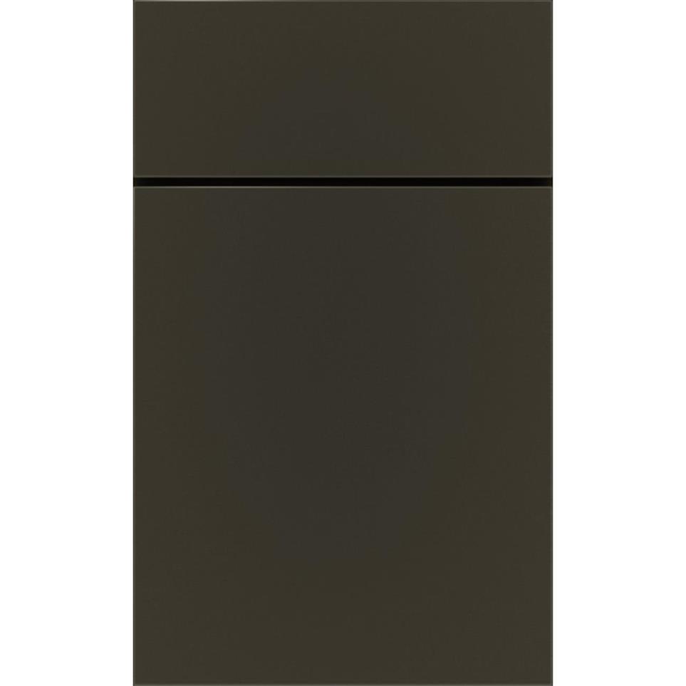 Slab Forest Floor Dark Finish Slab Cabinets