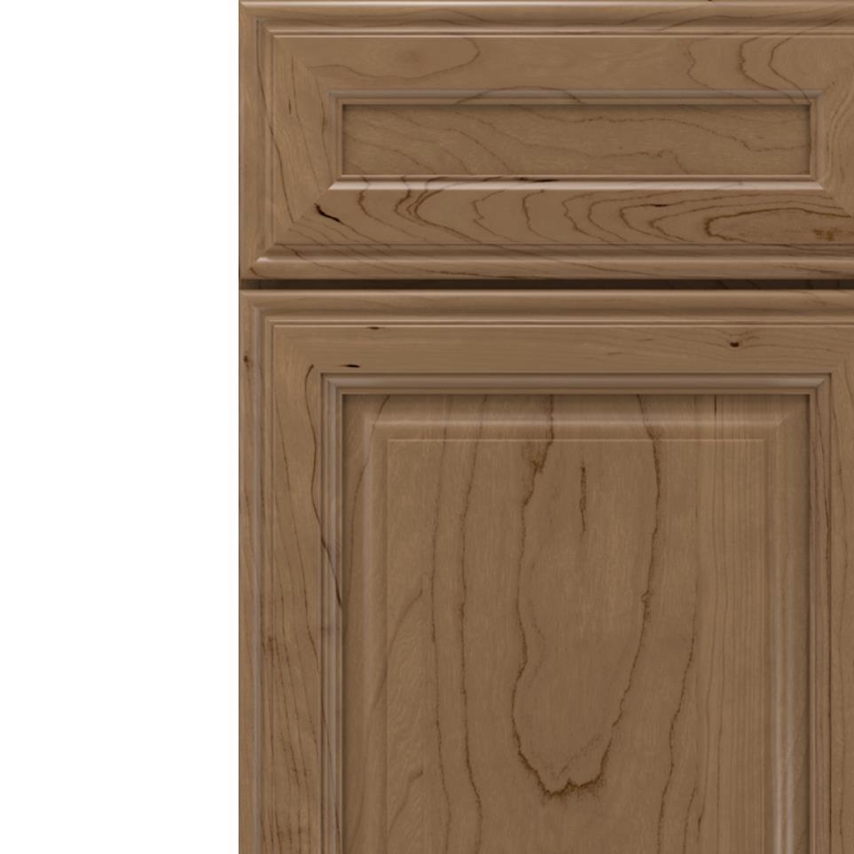 Square Gunny Medium Finish Square Cabinets