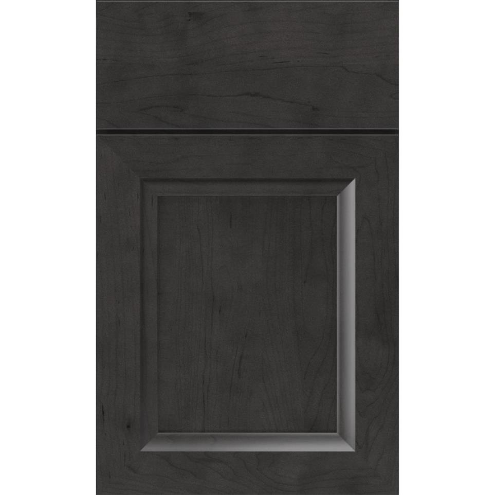 Square Storm Dark Finish Square Cabinets