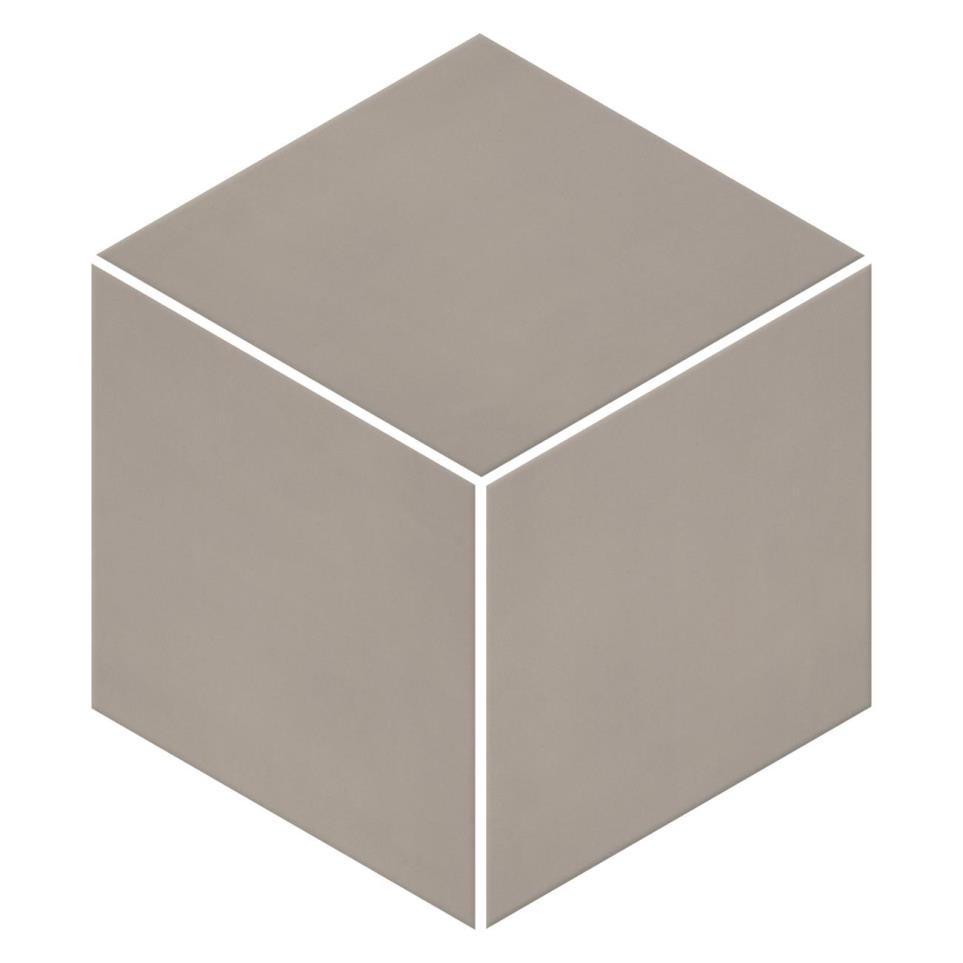 Mosaic Light Gray Matte Gray Tile