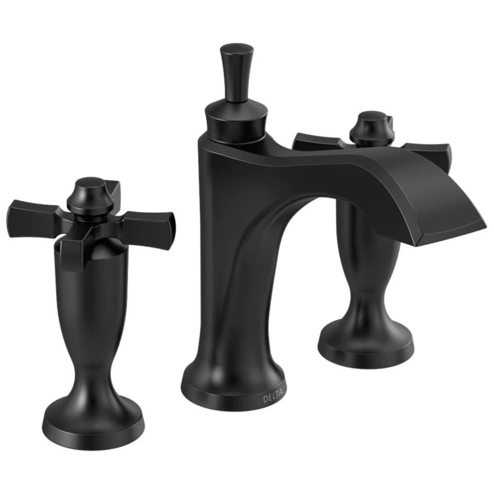 Bath Matte Black Black Faucets