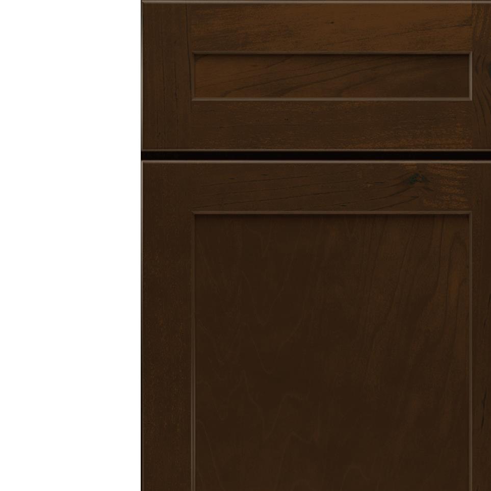 5 Piece Umber Dark Finish 5 Piece Cabinets