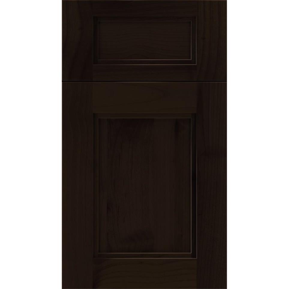 5 Piece Cappuccino Dark Finish 5 Piece Cabinets
