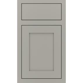 Square Stamped Concrete Paint - Grey Square Cabinets