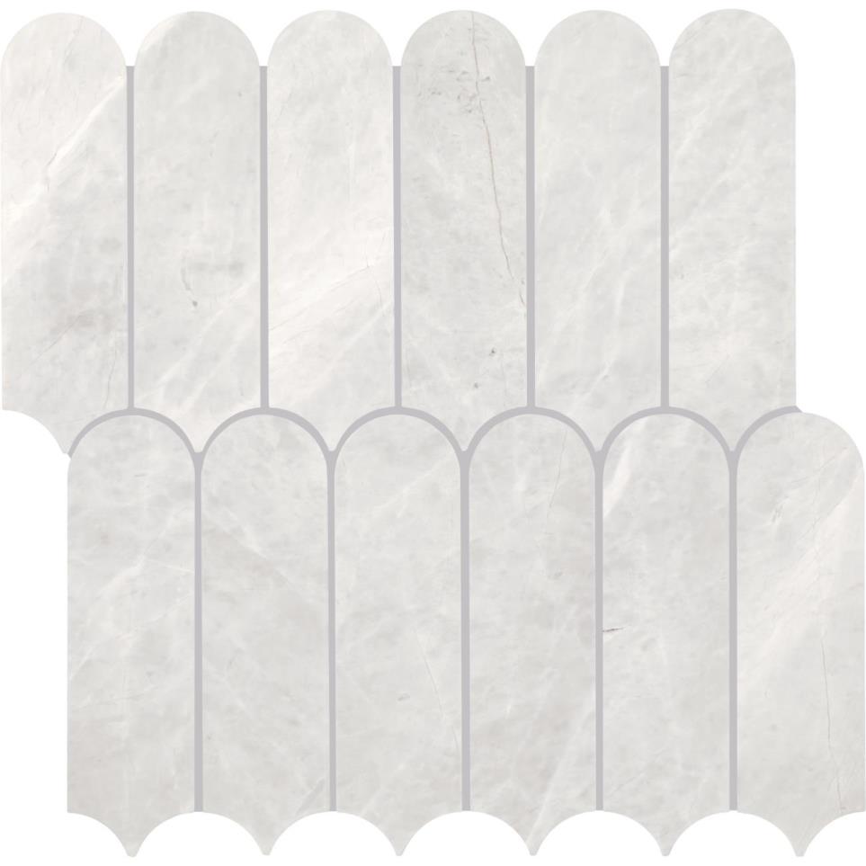 Mosaic Cristallo Polished Gray Tile