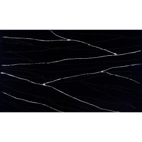 Slab Black Canyon Grey / Black Quartz Countertops