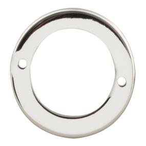 Round Base Polished Nickel Nickel Bases