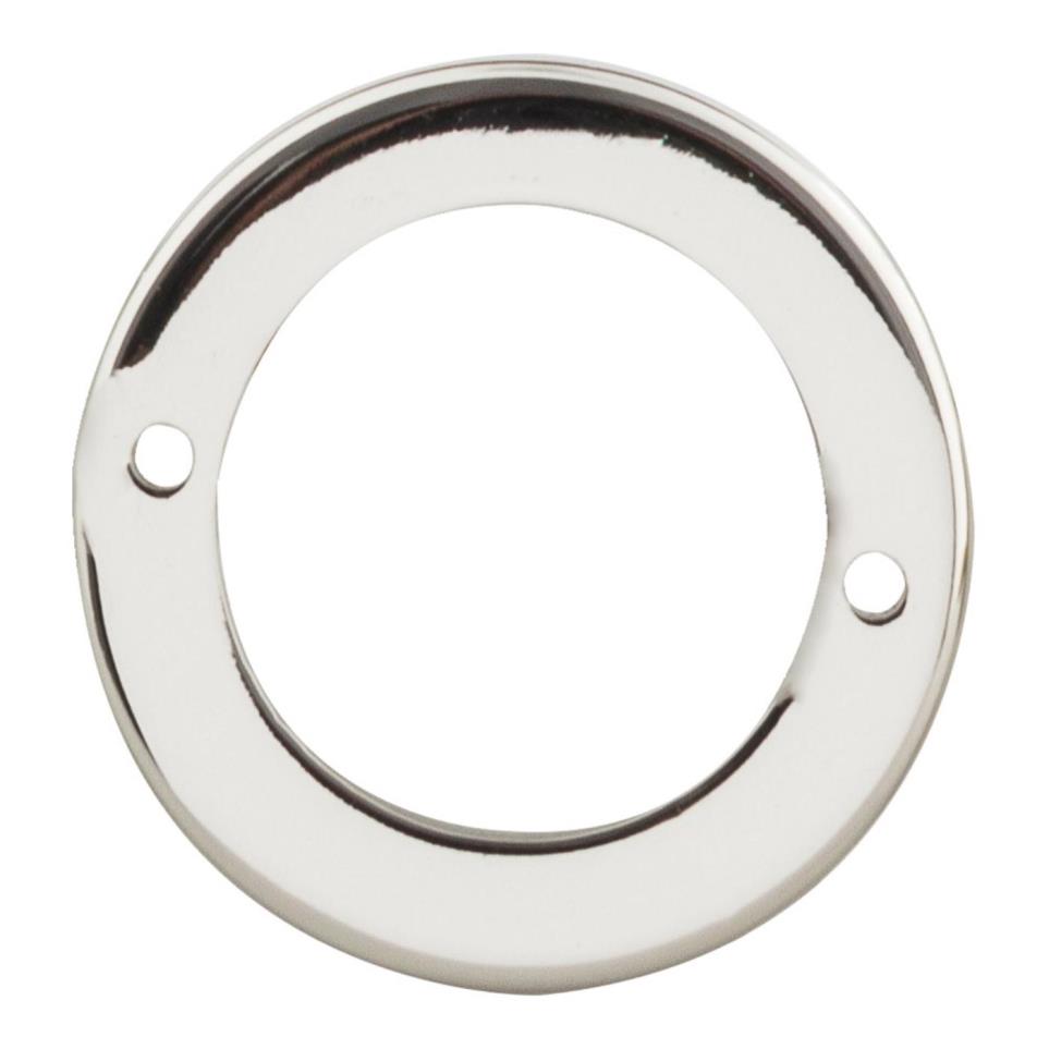 Round Base Polished Nickel Nickel Bases