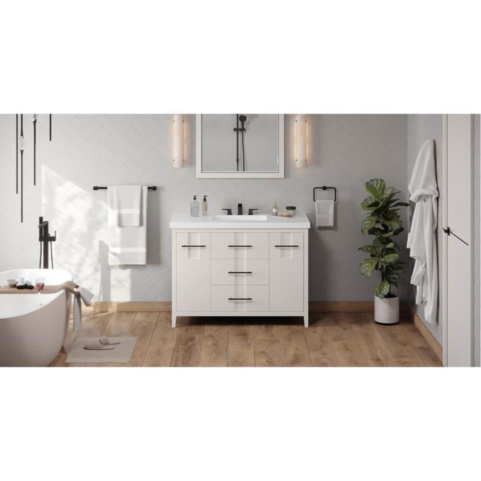 Base with Sink Top White White Vanities