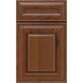Square Coffee Medium Finish Square Cabinets