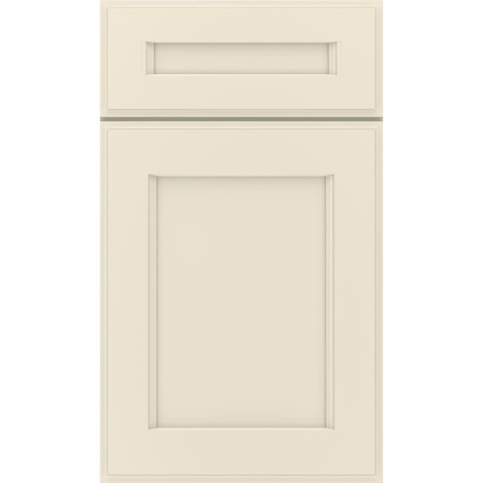 5 Piece Coconut Paint - White 5 Piece Cabinets