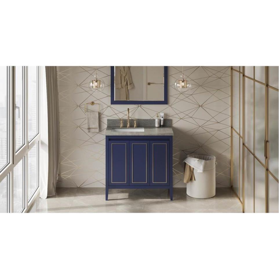 Base with Sink Top Hale Blue Blue / Purple Vanities