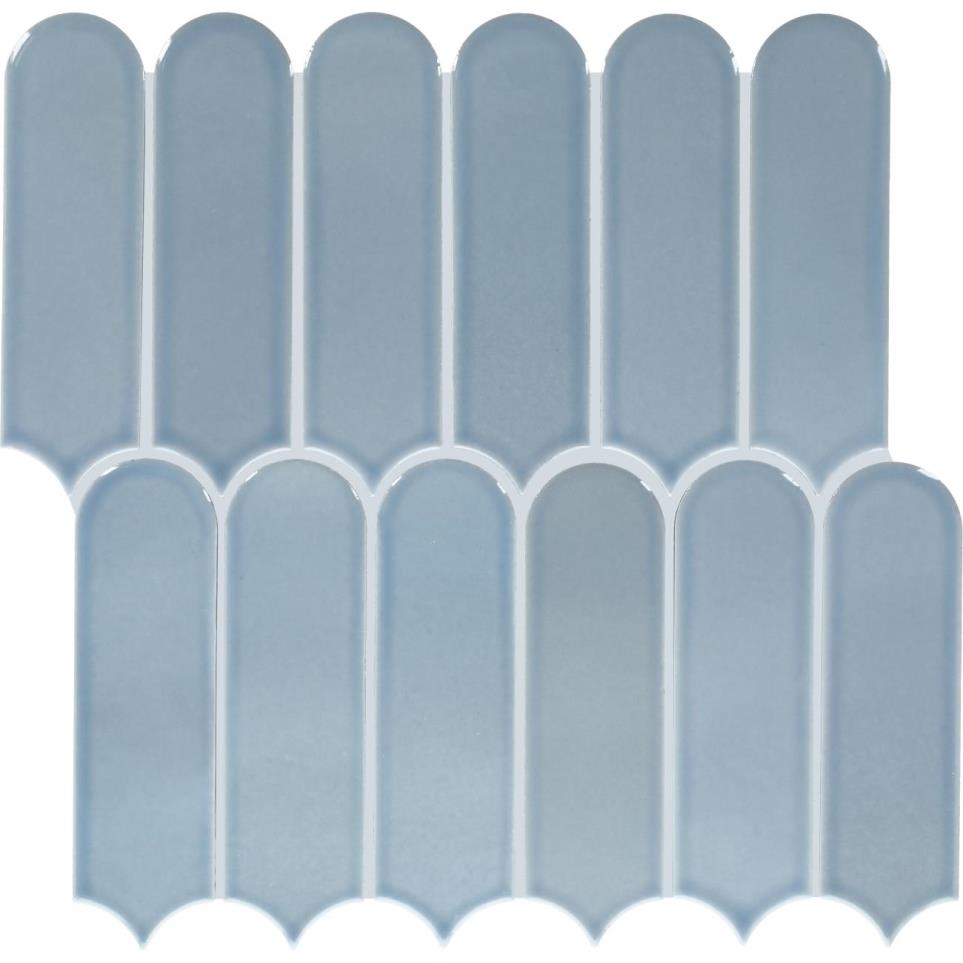 Mosaic Celestite Glossy Blue Tile