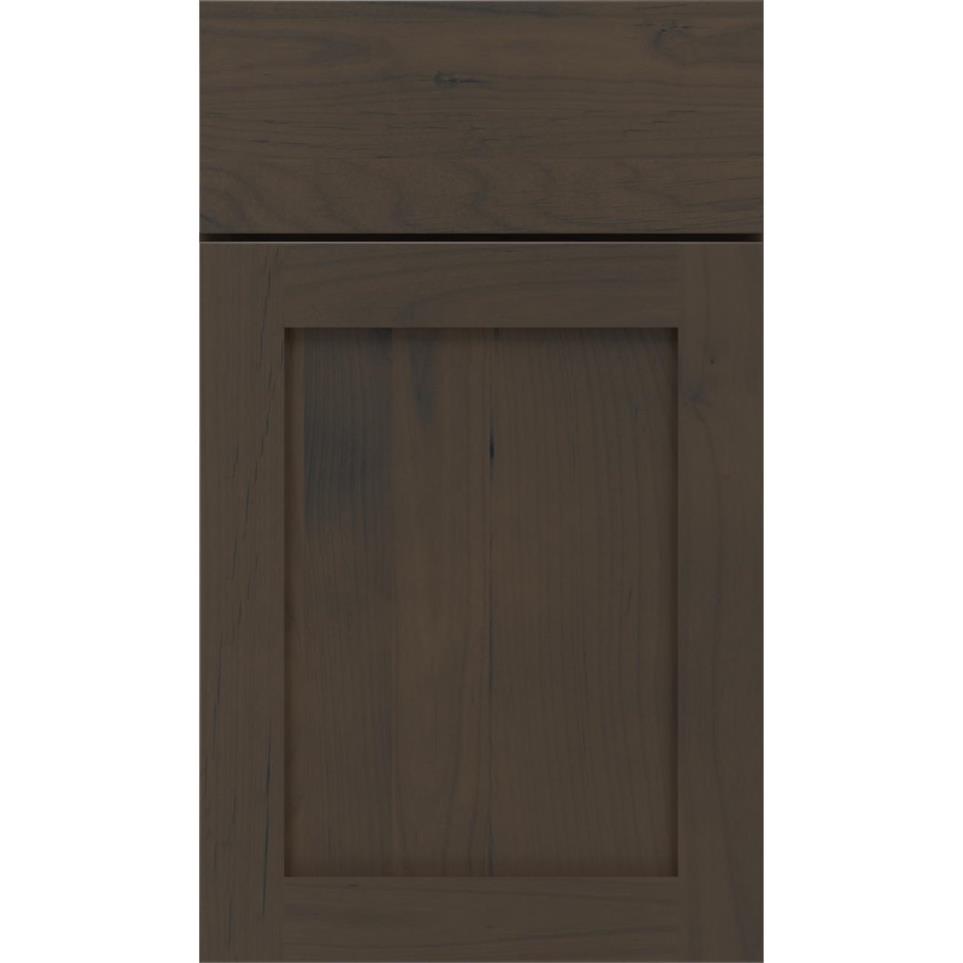 Square Boulder Dark Finish Square Cabinets