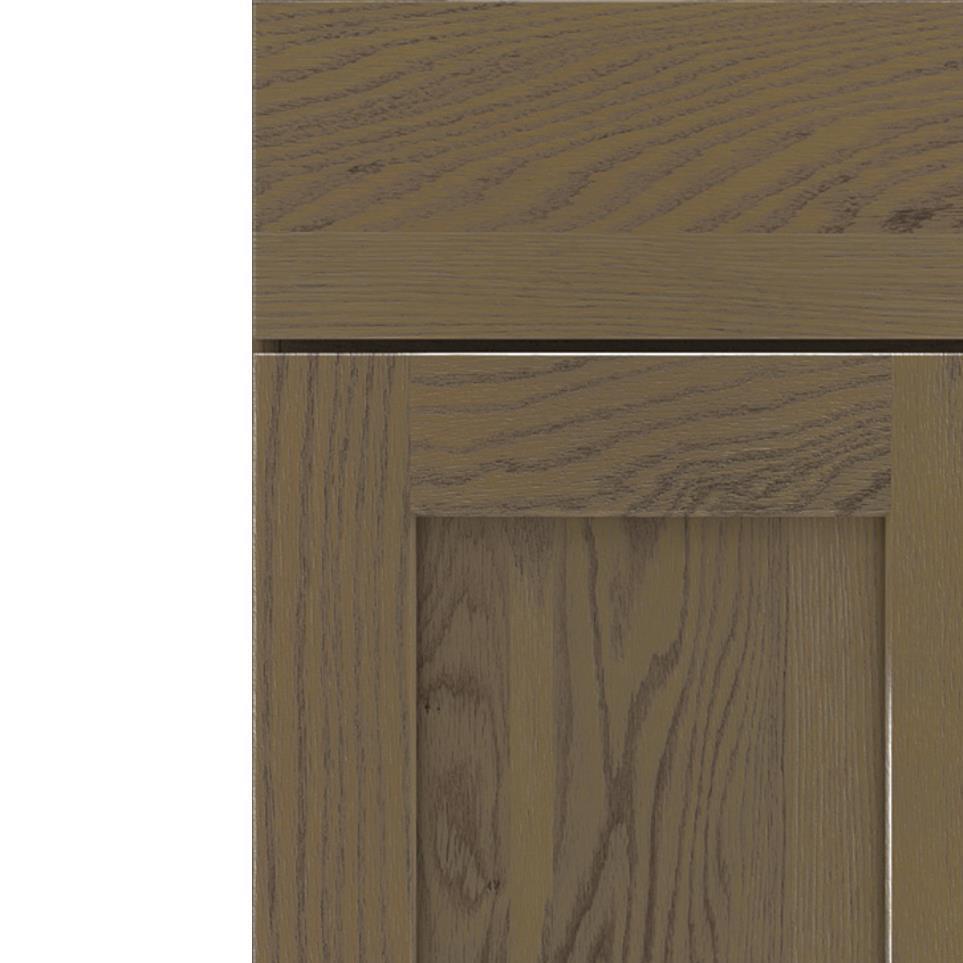 Square Morel Medium Finish Square Cabinets