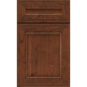 Square Tundra Dark Finish Square Cabinets