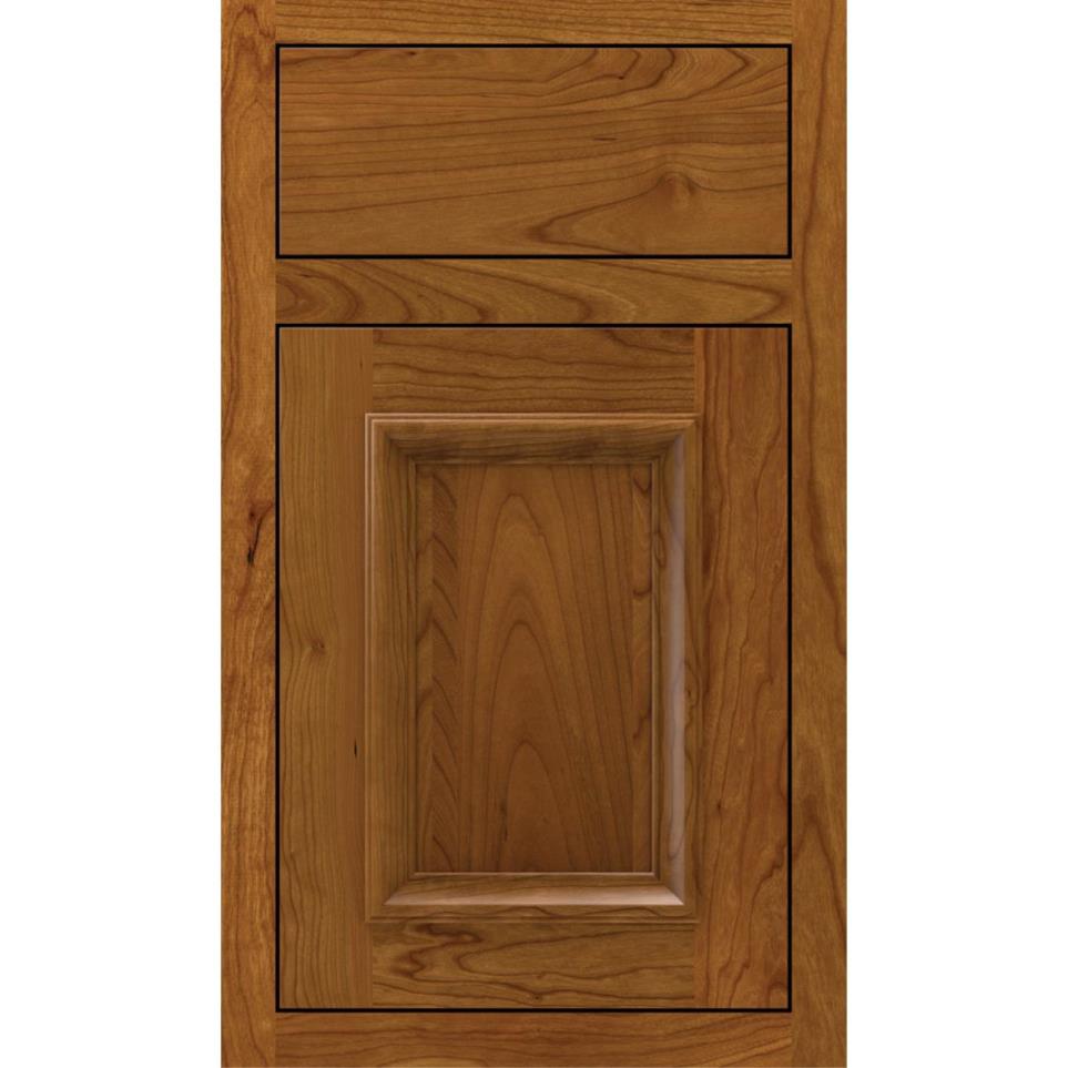 Square Suede Medium Finish Square Cabinets