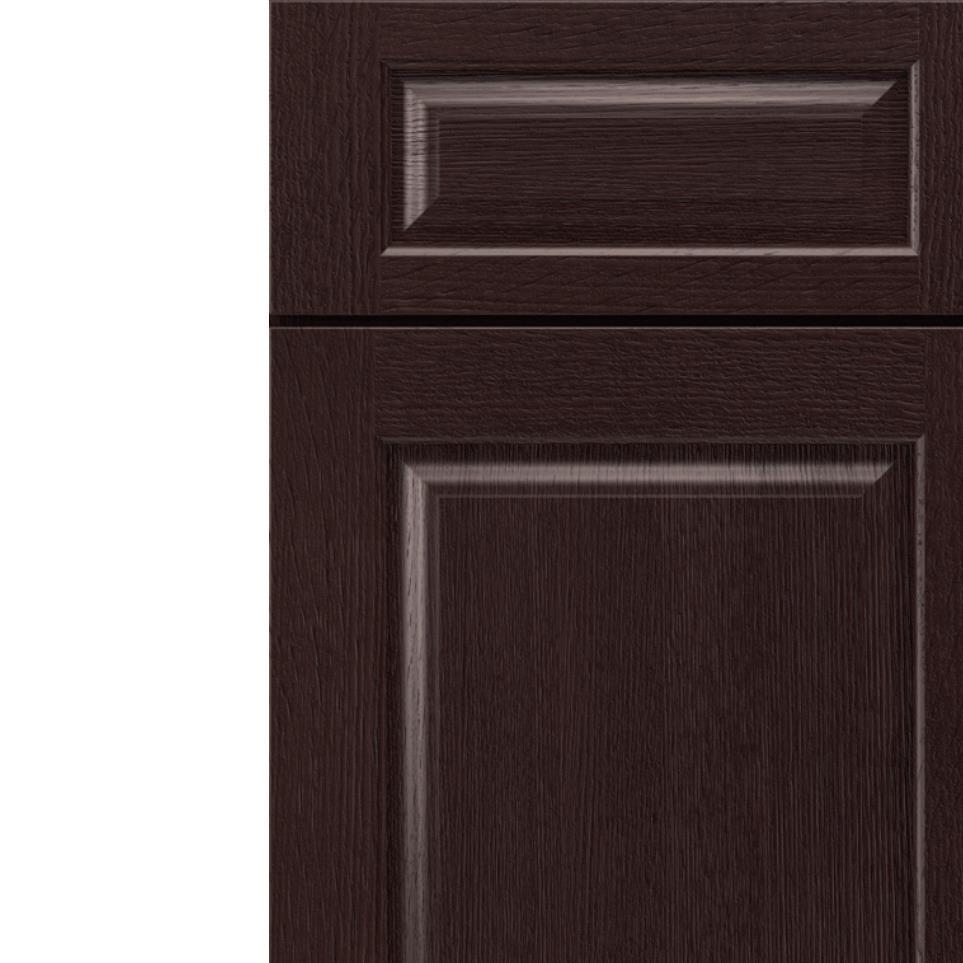 5 Piece Stout Dark Finish 5 Piece Cabinets