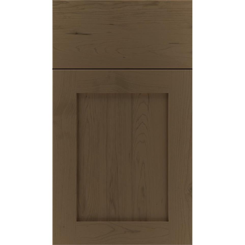 Square Cortado Medium Finish Square Cabinets