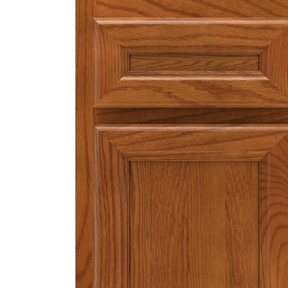 5 Piece Cattail Medium Finish 5 Piece Cabinets