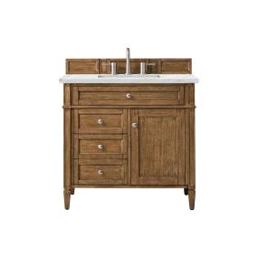 Base with Sink Top Saddle Brown Medium Finish Vanities