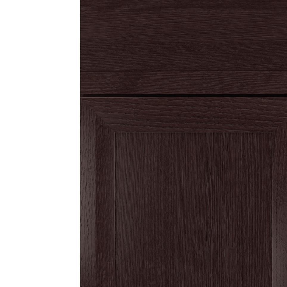 Square Stout Dark Finish Square Cabinets