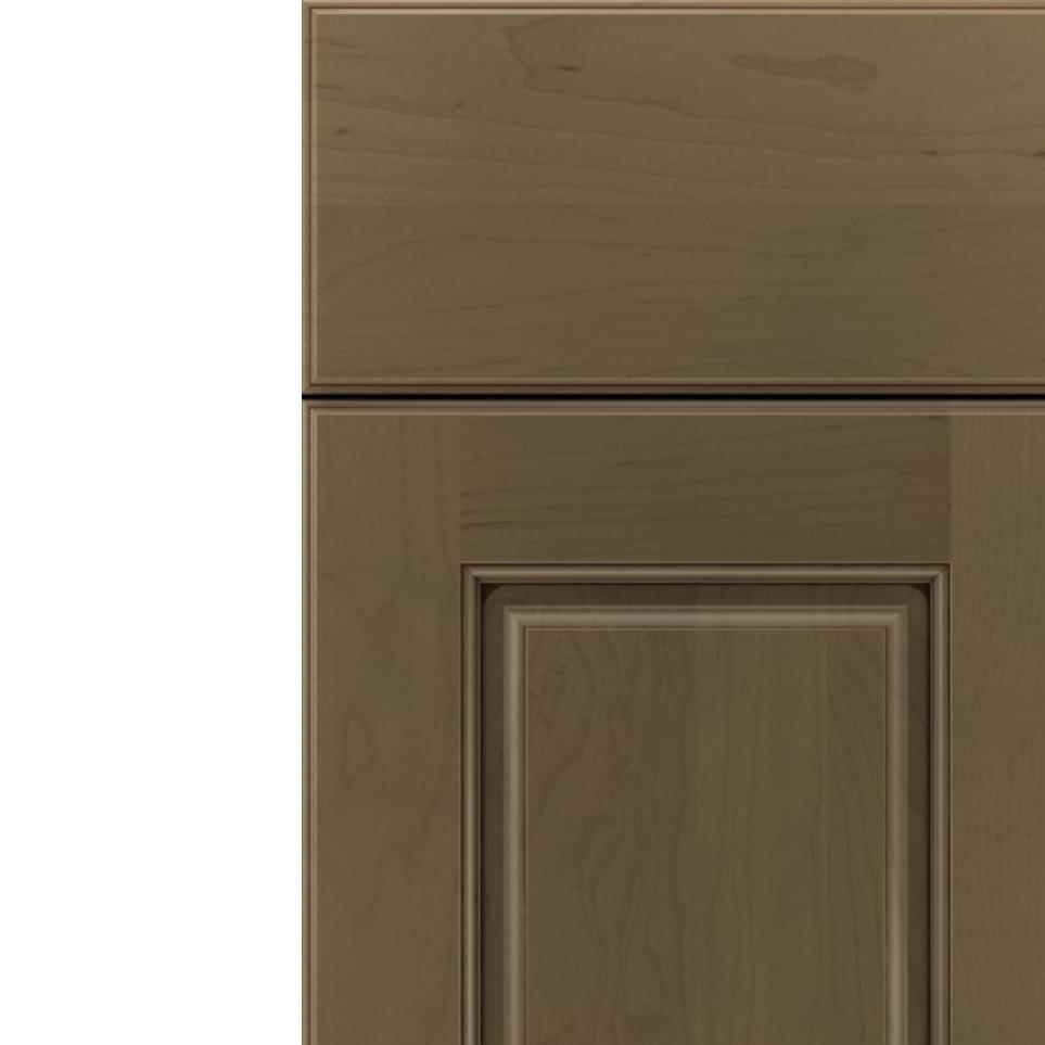 Square Cortado Mocha Glaze Glaze - Stain Square Cabinets