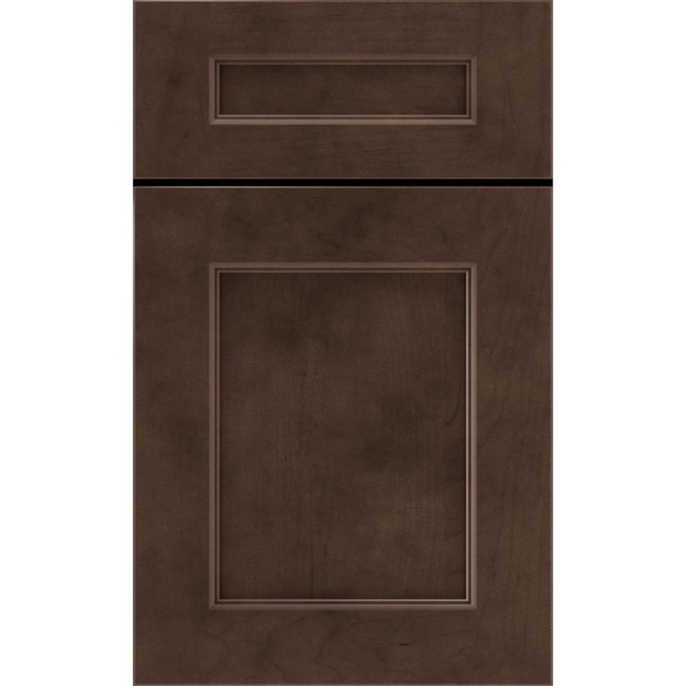 5 Piece Thatch Dark Finish 5 Piece Cabinets