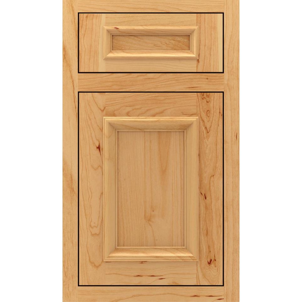 Inset Natural Light Finish Inset Cabinets