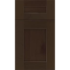 Square Cappuccino Dark Finish Square Cabinets