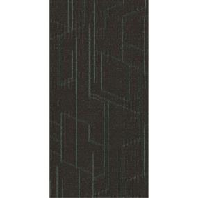 Loop Direction Black Carpet Tile