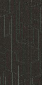 Loop Direction Black Carpet Tile