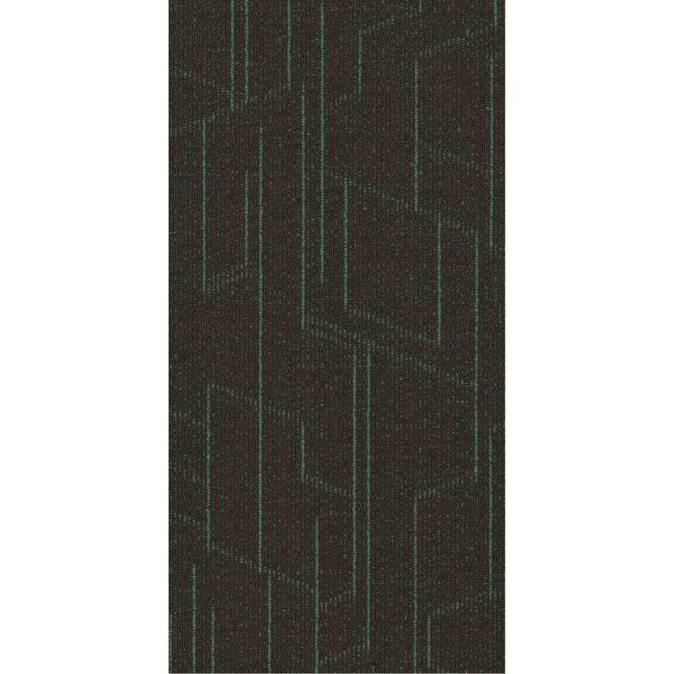 Loop Direction Black Carpet Tile