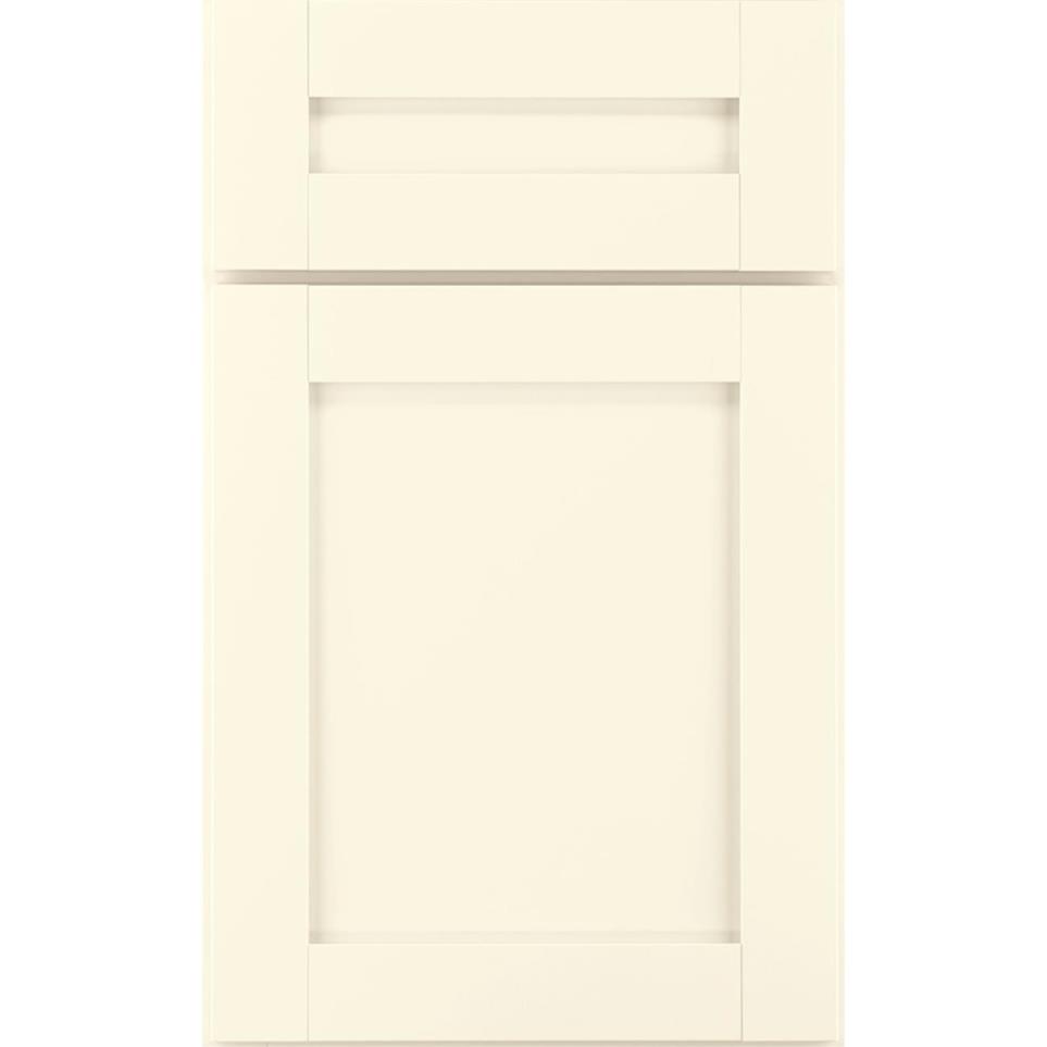 5 Piece Coconut Paint - White 5 Piece Cabinets