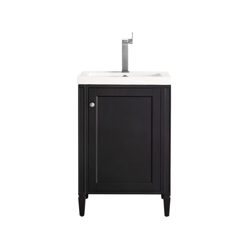 Base with Sink Top Black Onyx Grey / Black Vanities