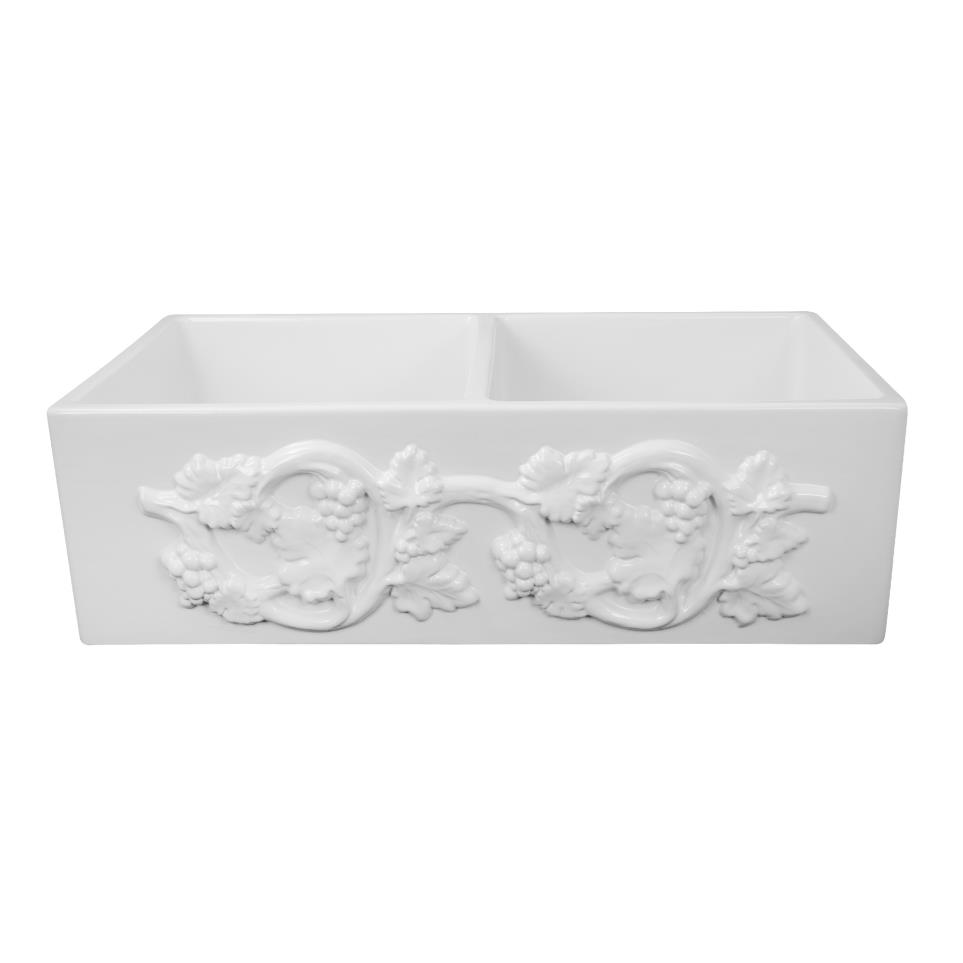 Porcelain Enamel Glaze White White Sinks