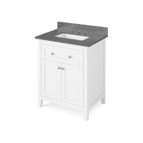 Base with Sink Top White  White Vanities