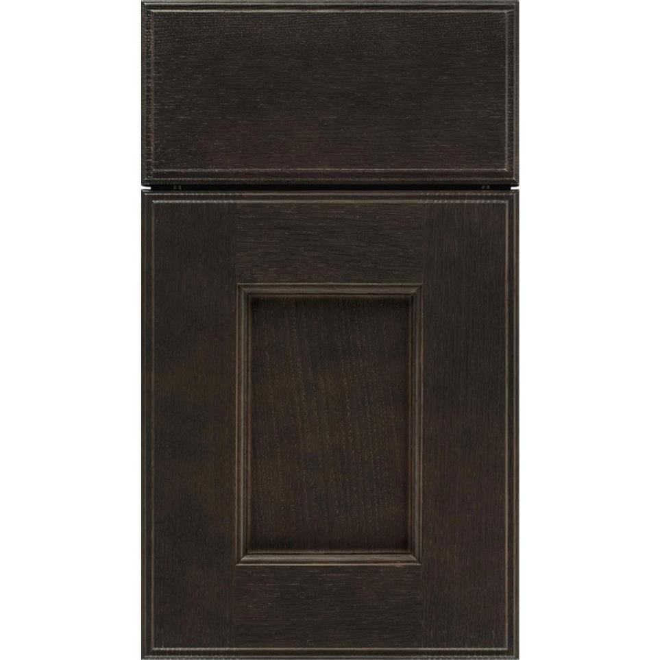 Square Thunder Dark Finish Square Cabinets