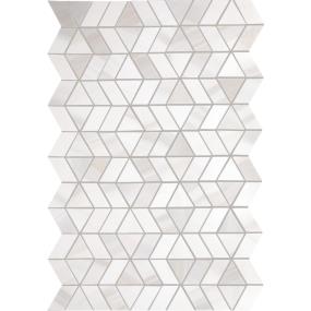Mosaic Calacatta Dolomiti Polished Gray Tile
