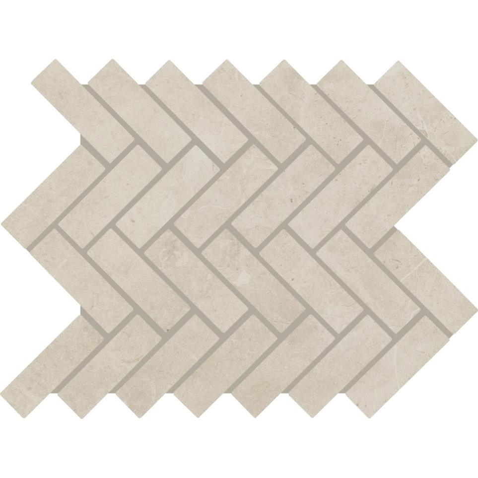 Mosaic Lineage Greige Matte Beige/Tan Tile