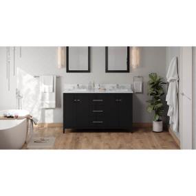 Base with Sink Top Black Grey / Black Vanities