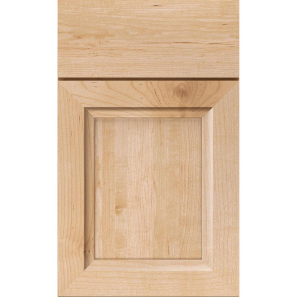 Square Natural Light Finish Square Cabinets