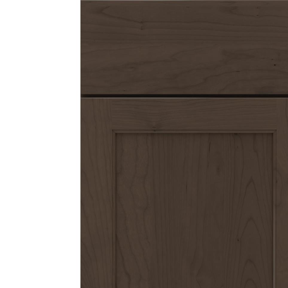 Square Boulder Dark Finish Square Cabinets