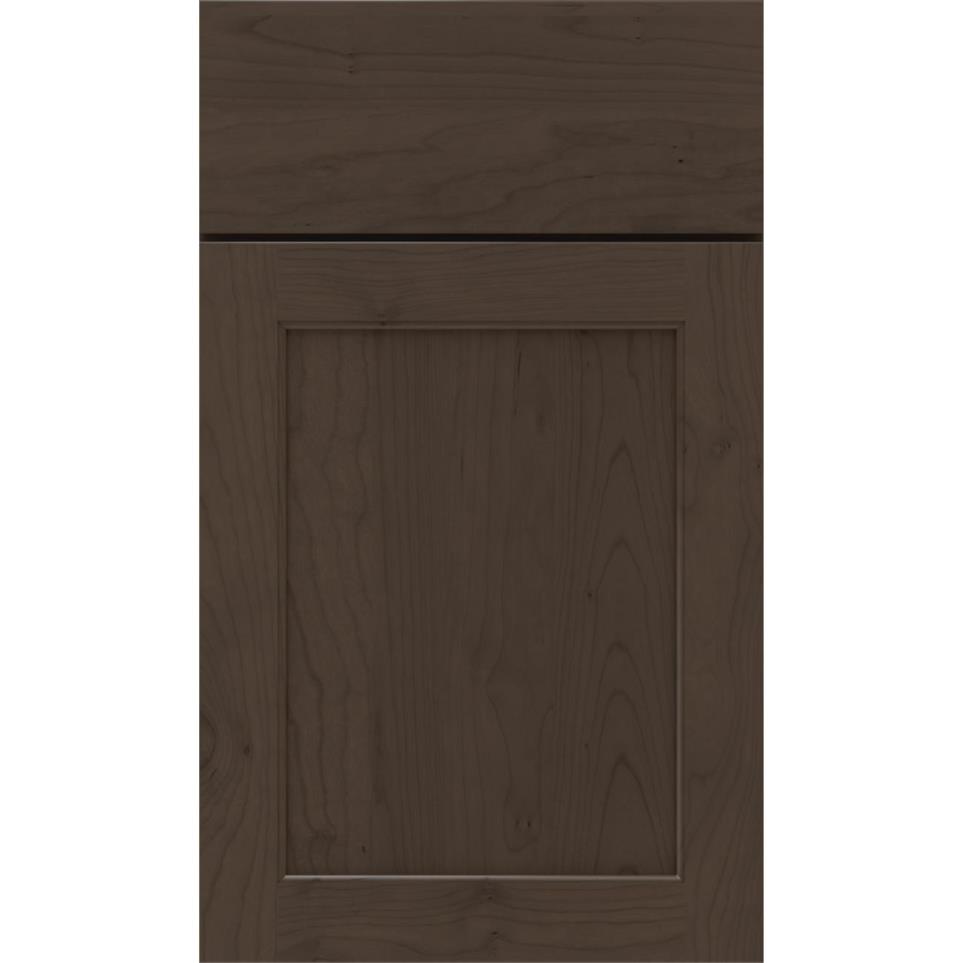 Square Boulder Dark Finish Square Cabinets