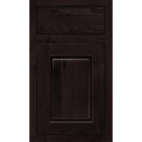 Square Teaberry Dark Finish Square Cabinets